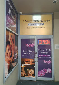 surry hills massage